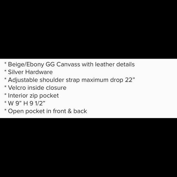 Vintage Gucci Crossbody - Picture 8 of 8